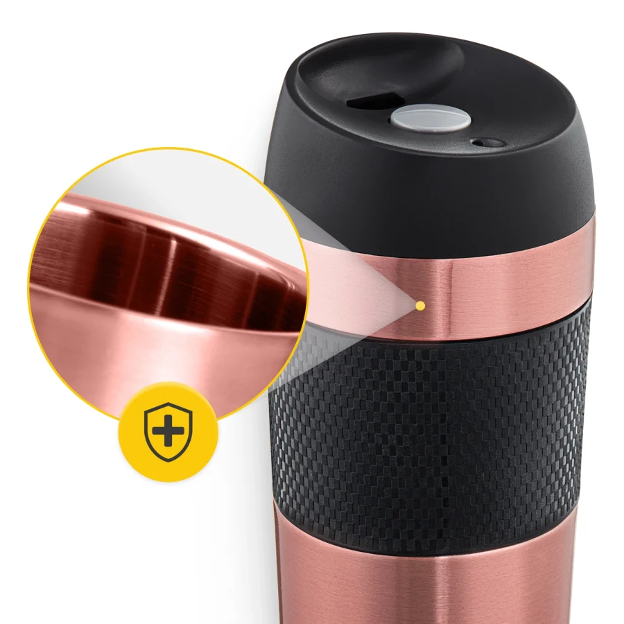 Termokopp TRAVEL 450 ml – rosa – Mountain Goat – bilde 6 av 8
