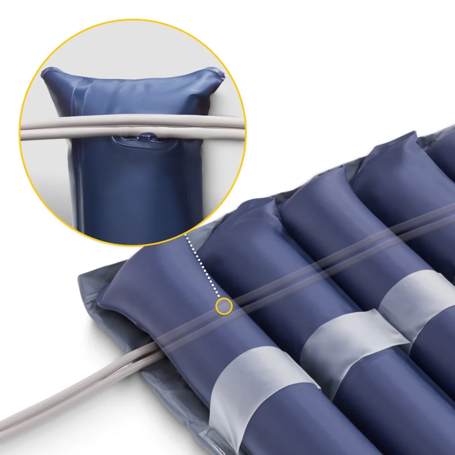 Trykkavlastende luftmadrass PRO med pumpe – 186 × 80 cm – bilde 8 av 8