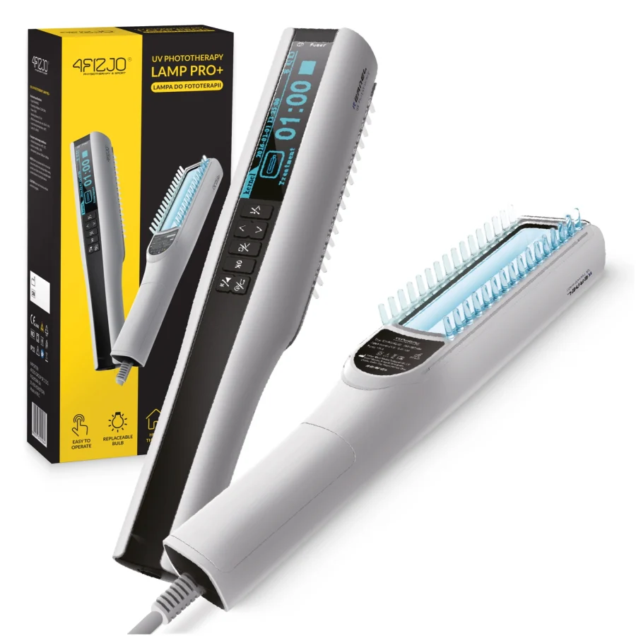 UVB-lampe PRO+ 311 nm til lysbehandling – LCD og timer – bilde 1 av 8
