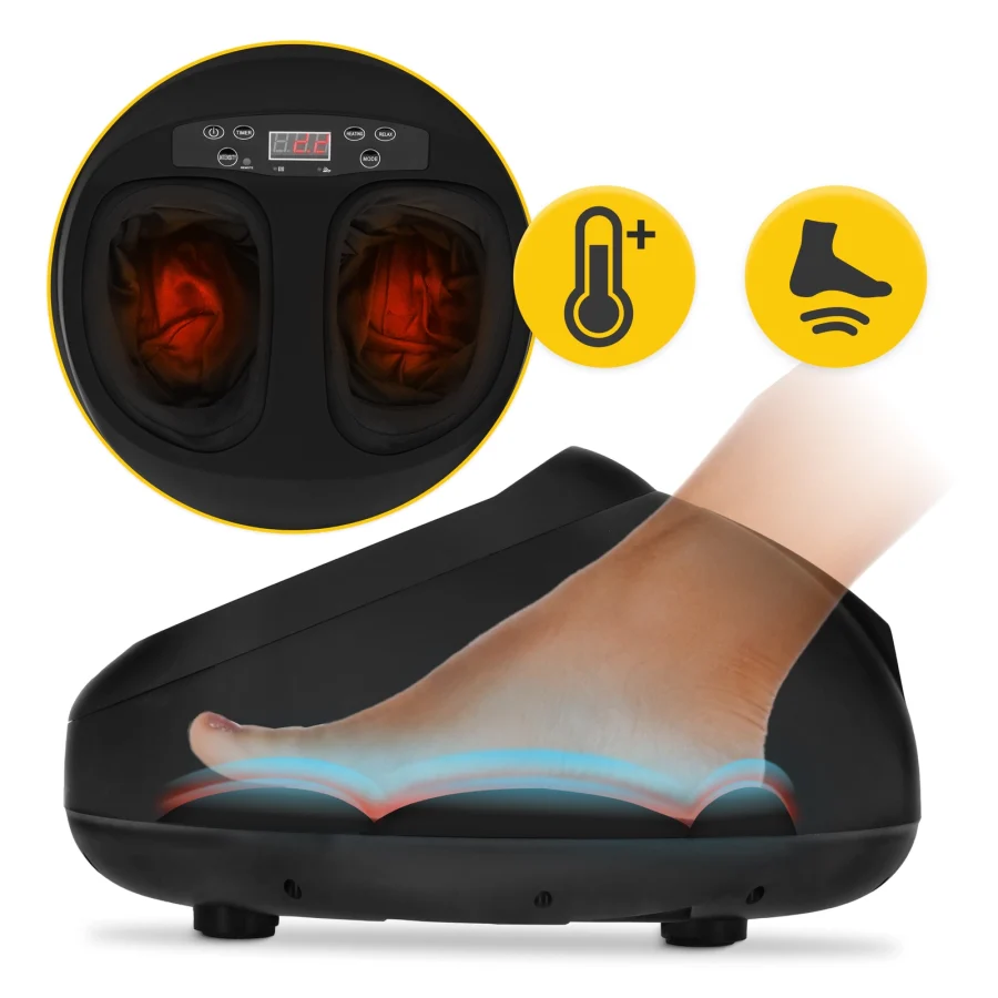 Elektrisk fotmassasje premium med shiatsu og varme – bilde 2 av 8