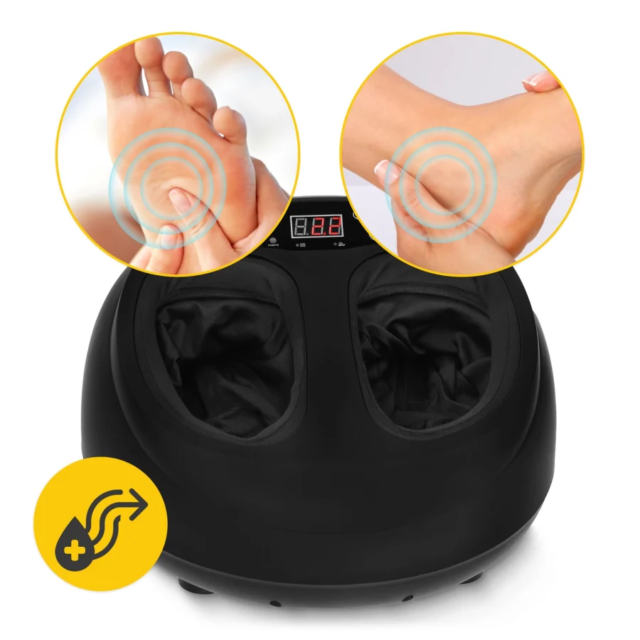 Elektrisk fotmassasje premium med shiatsu og varme – bilde 3 av 8