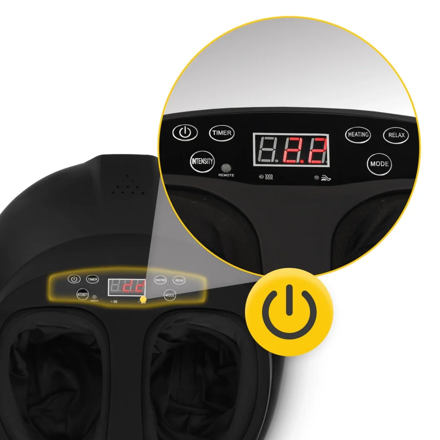 Elektrisk fotmassasje premium med shiatsu og varme – bilde 6 av 8