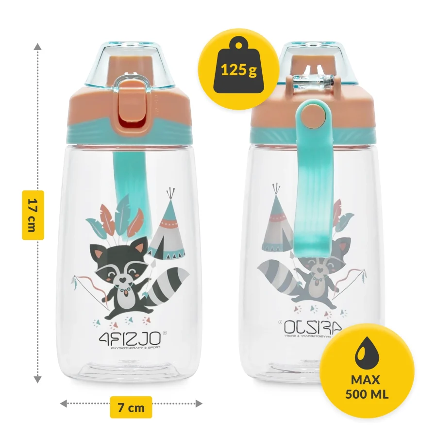 Szop vannflaske for barn 500 ml – bilde 3 av 8