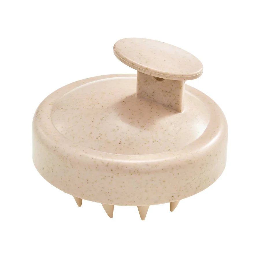Beige hodemassasjebørste – bilde 2 av 6