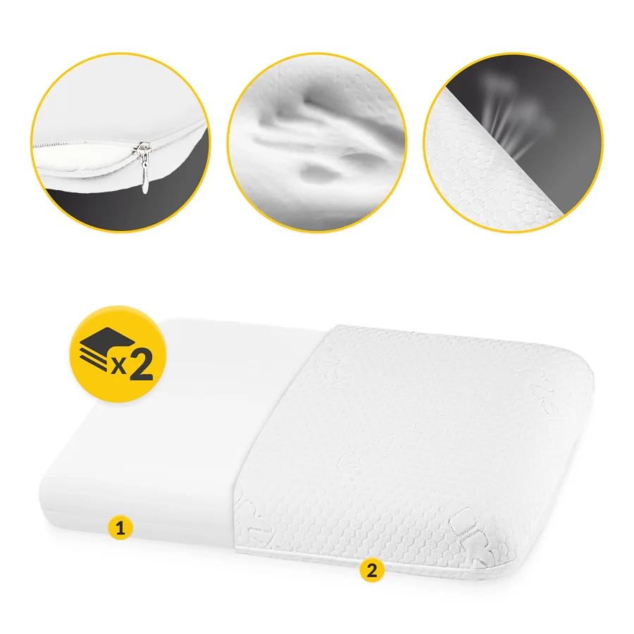 Ortopedisk pute MED 60 × 40 cm – bilde 2 av 8