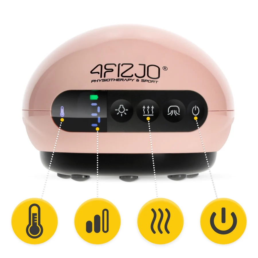 Elektrisk vakuumkopp rosa – bilde 6 av 8