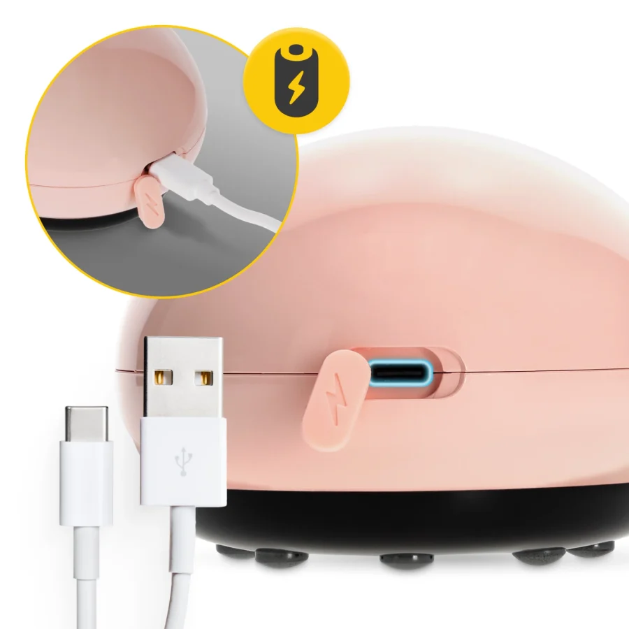 Elektrisk vakuumkopp rosa – bilde 7 av 8