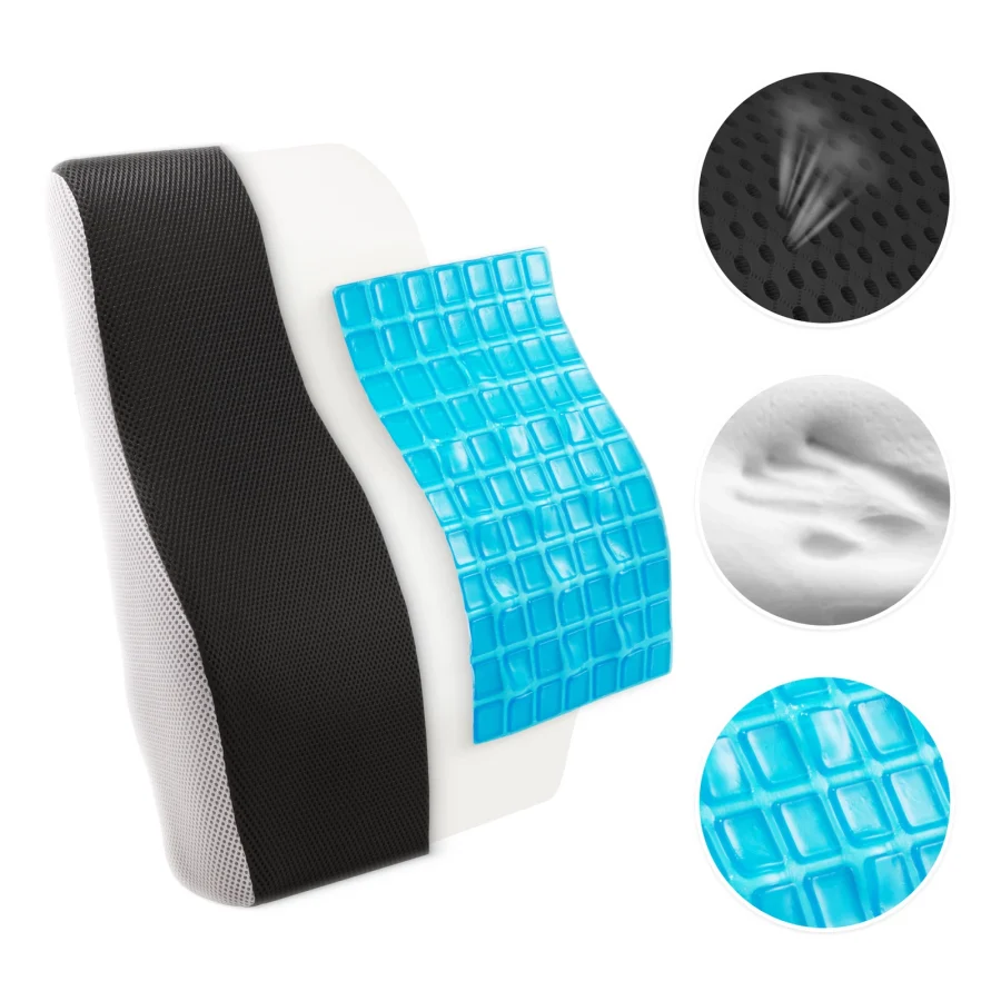 Avkjølende ergonomisk sittepute med gel – bilde 4 av 8