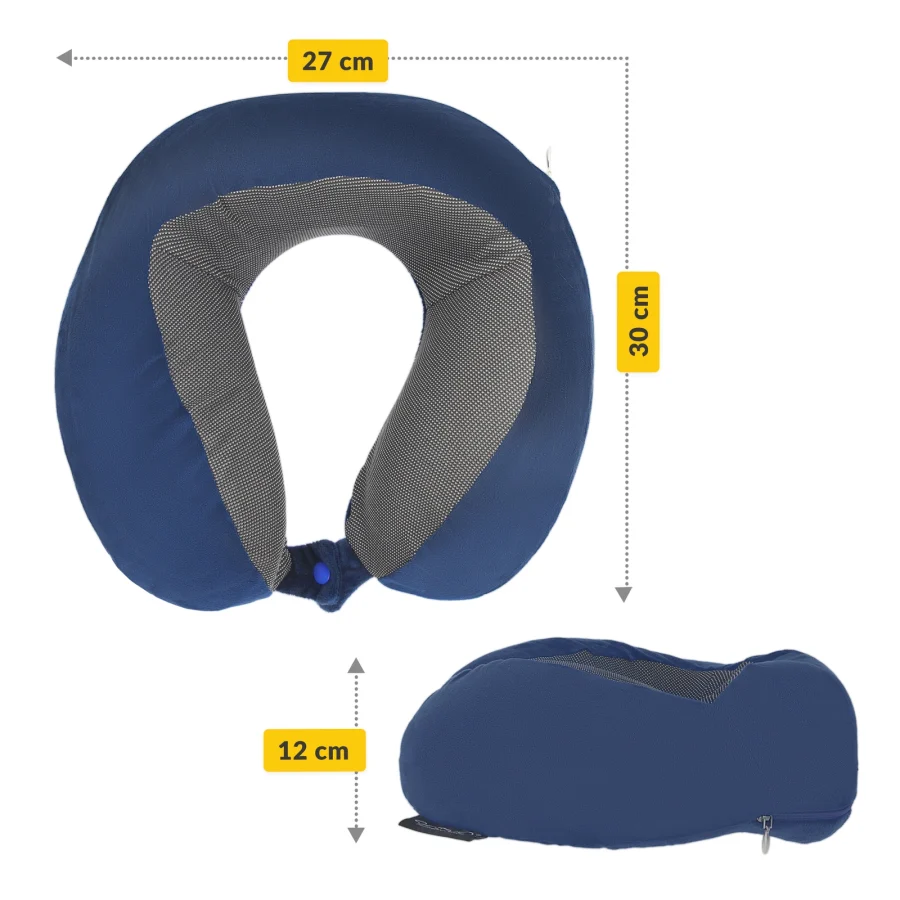Reisepute i croissantform – marineblå – bilde 5 av 8