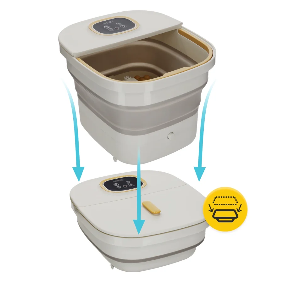 Sammenleggbar fotspa ULTRA+ – vannmassasje, 500 W – bilde 4 av 8