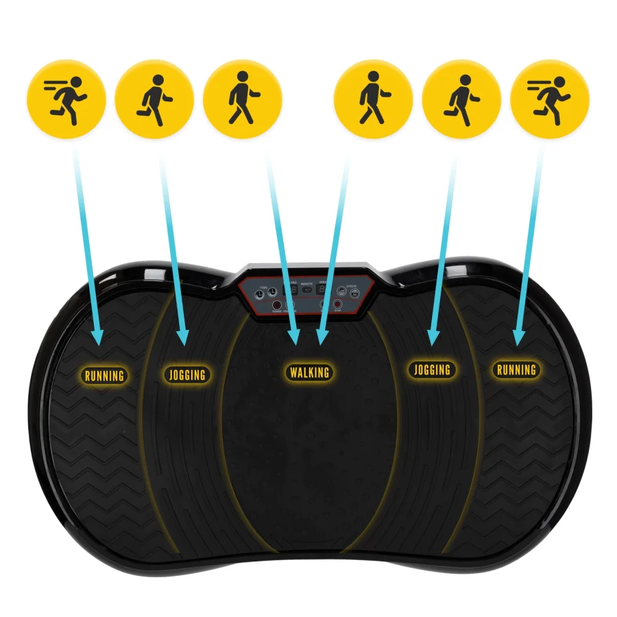 Vibrasjonsplattform PRO+ – 200 W, 5 programmer – bilde 2 av 8