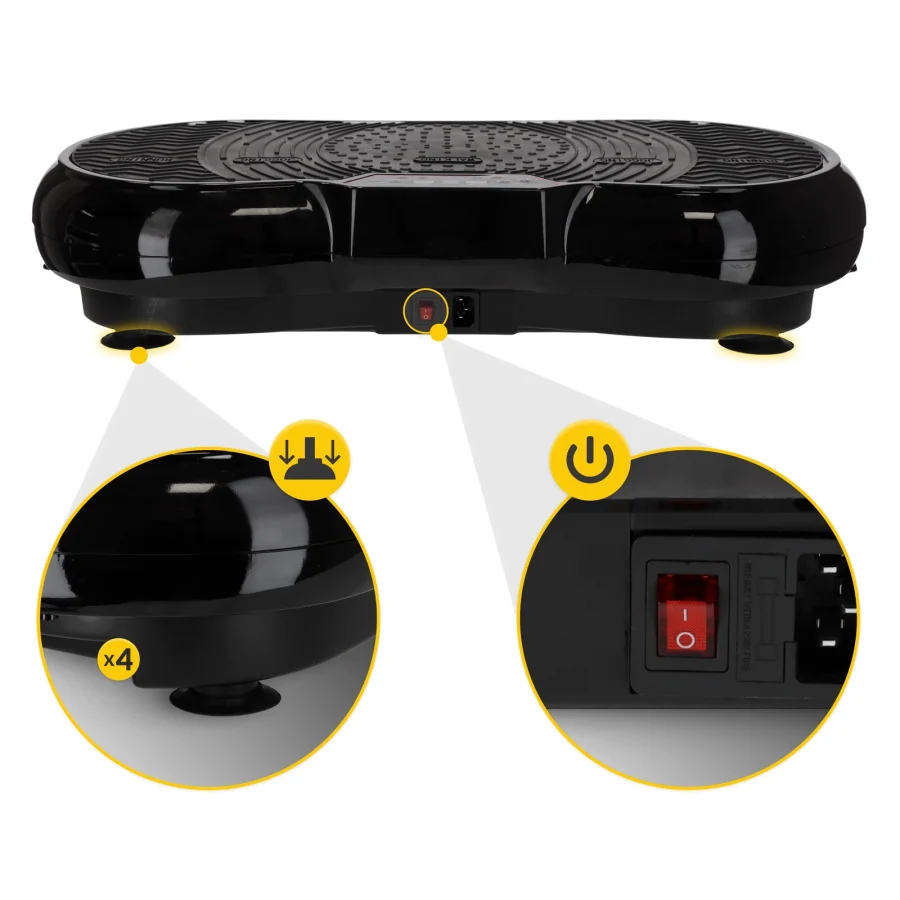Vibrasjonsplattform PRO+ – 200 W, 5 programmer – bilde 6 av 8