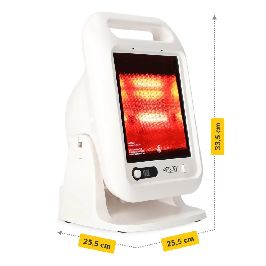 Infrarød Sollux-lampe SLX01 – 300 W, timer – bilde 4 av 8