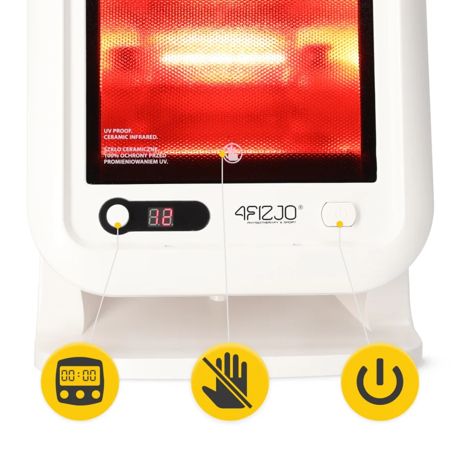 Infrarød Sollux-lampe SLX01 – 300 W, timer – bilde 5 av 8