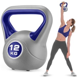 Kettlebell-Manualer I Stil Med 12 Kg Gymtek