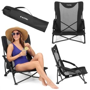 Sammenleggbar Campingstol, Solstol Easy Go+ Outtec