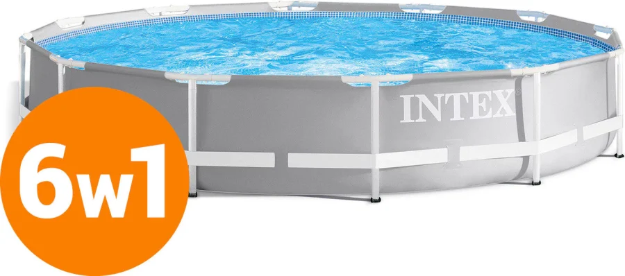 Basseng Prism Frame 427 × 107 cm – Intex – bilde 2 av 5