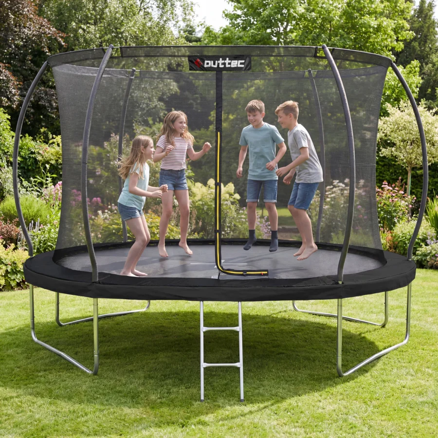 Trampoline med gresskarmotiv 366 cm 12 Fot – Outtec – bilde 2 av 5
