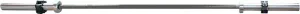 Olympisk Rett Stang 220 Cm Med Lock Jaw Svarte Go450 Hms Klemmer