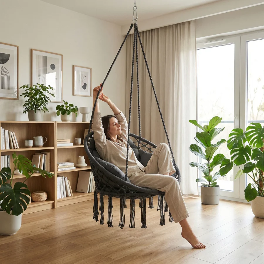 Huske Boho Stork'S Nest XXL stor pute – Luverno – bilde 2 av 5