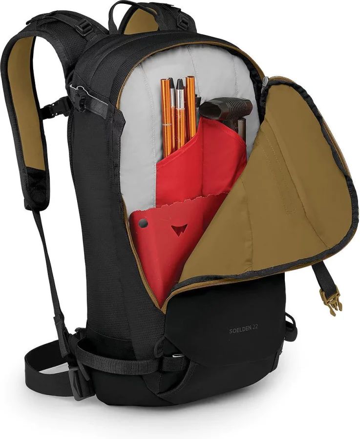Skisekk Soelden 22 l – Osprey – bilde 2 av 5