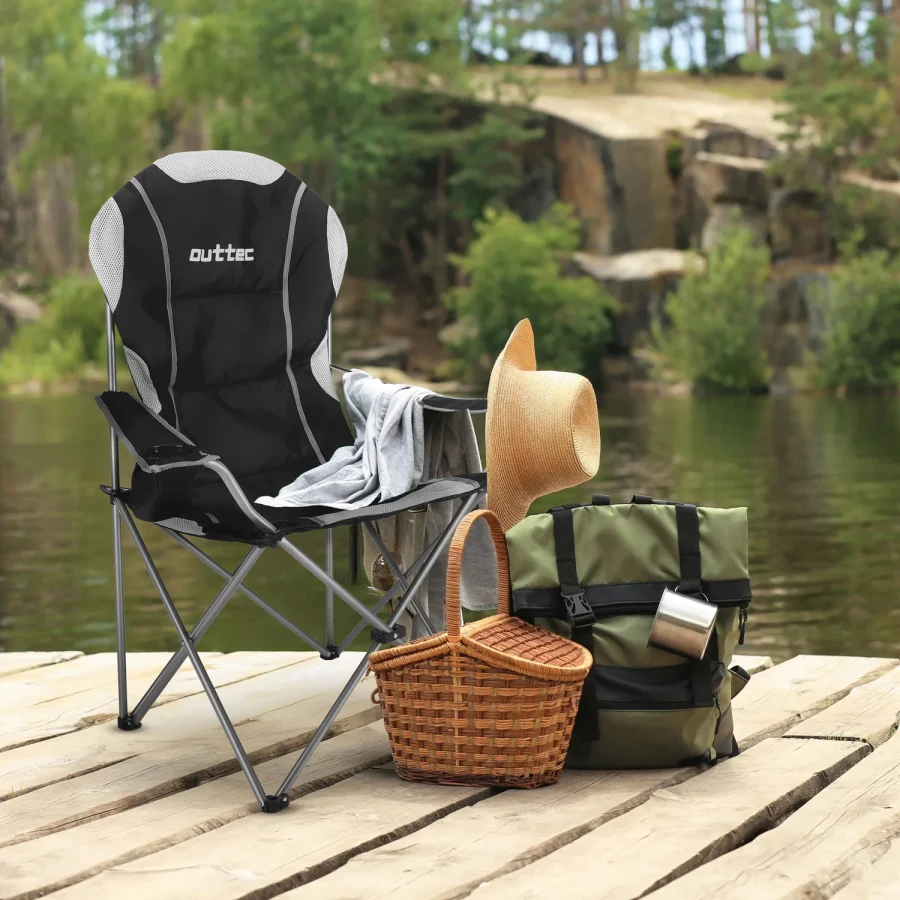 Travel+ sammenleggbar campingstol med trekk – bilde 2 av 5