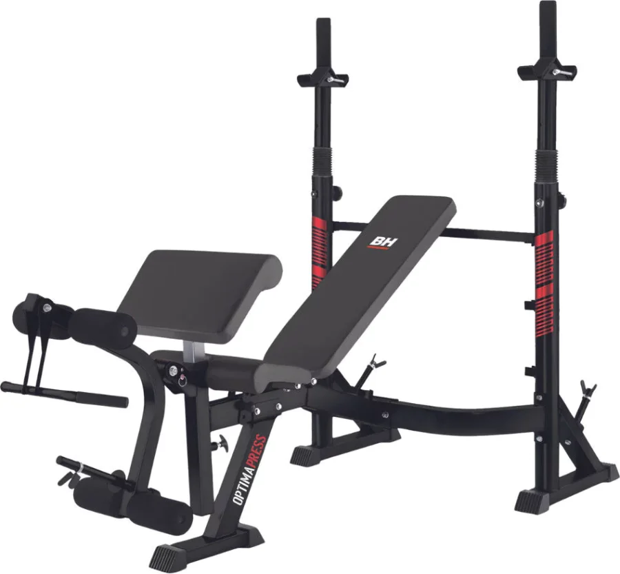 Optima Press Bh treningsbenk med Stativer