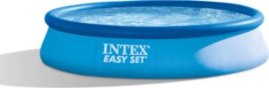 Intex Easy-Set 396x84 cm Utvidelsesbasseng Med Pumpe