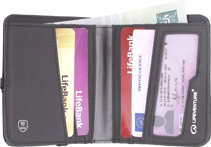 Kompakt lommebok Rfid – Lifeventure – bilde 4 av 4