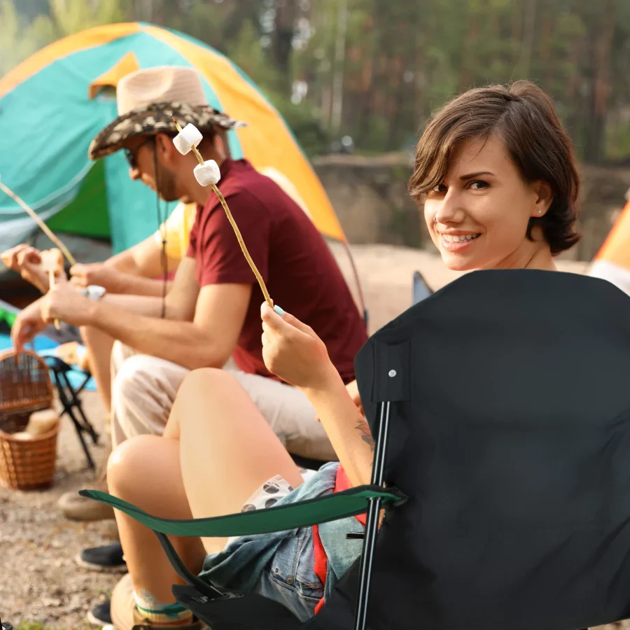 Travel+ sammenleggbar campingstol med trekk – bilde 5 av 5