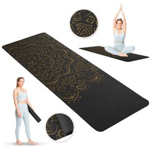 Tpe Mandala 0,5 Cm Queenfit Yoga-Treningsmatte