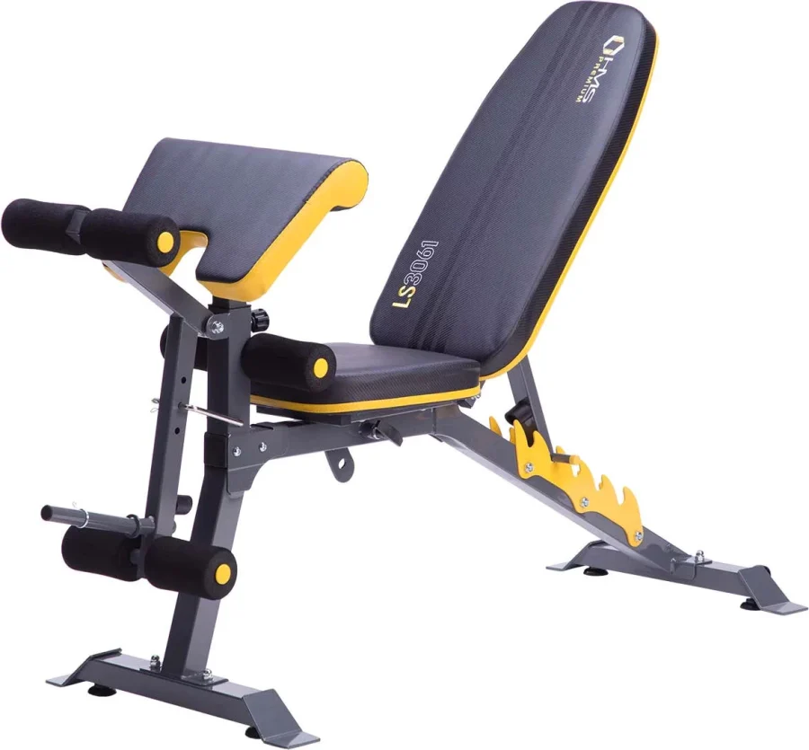 Justerbar treningsbenk LS3061 4-i-1 – HMS – bilde 3 av 5