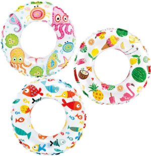 Oppblåsbar Ring 51 cm 3-6 År Intex