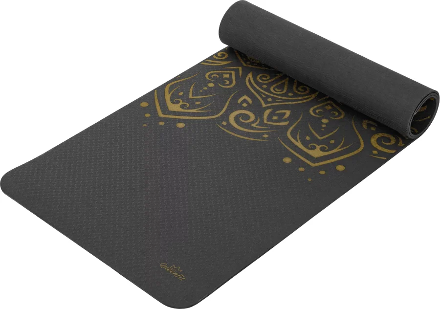 TPE Mandala 0,5 cm Queenfit yoga-treningsmatte – bilde 2 av 5