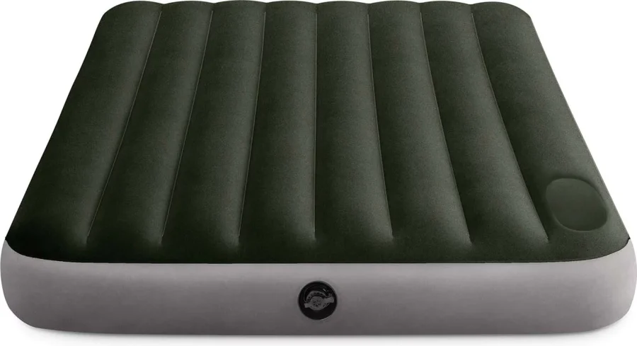 Luftmadrass Dura Beam med Fotpumpe 191 × 137 × 25 cm – Intex – bilde 1 av 5