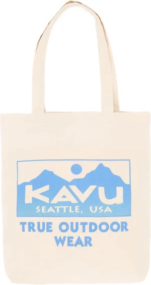 Kavu Tote-Skulderveske Med Gradert Logo
