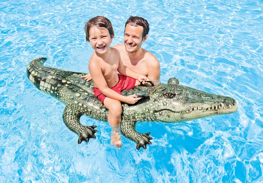 Oppblåsbar Alligator 170 × 86 cm – Intex – bilde 2 av 2