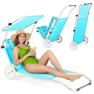 Sun Outtec Hageseng Med Baldakin