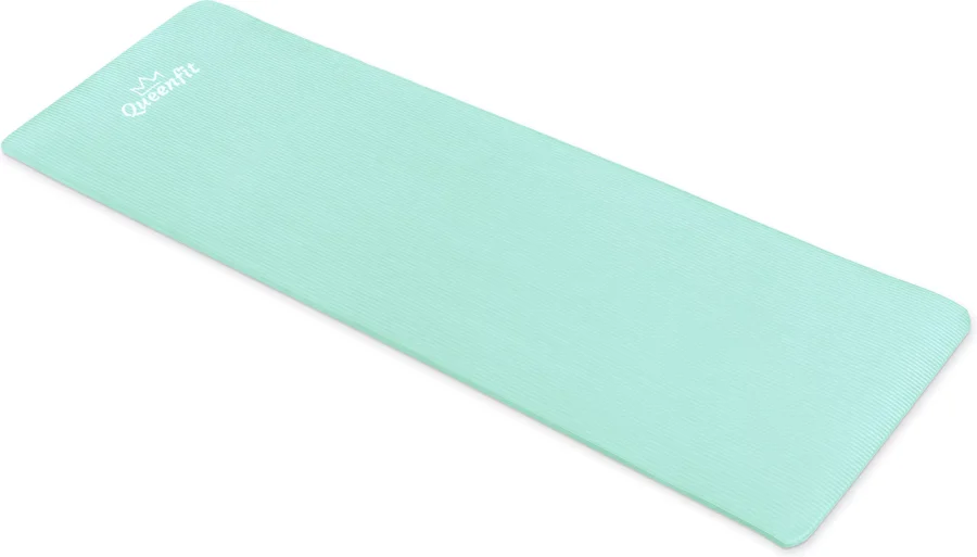 Trenings- og yogamatte NBR 1,5 cm Queenfit – bilde 4 av 5