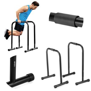 Gymtek Justerbare Treningsdipstenger, 2 Stk.