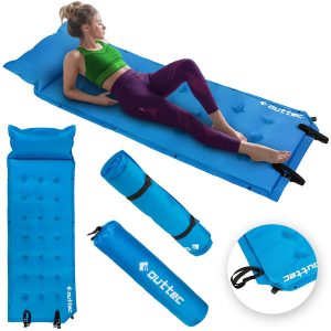 Selvoppblåsende Matte Med Naps-Pute 193X68X3,5 Cm Outtec