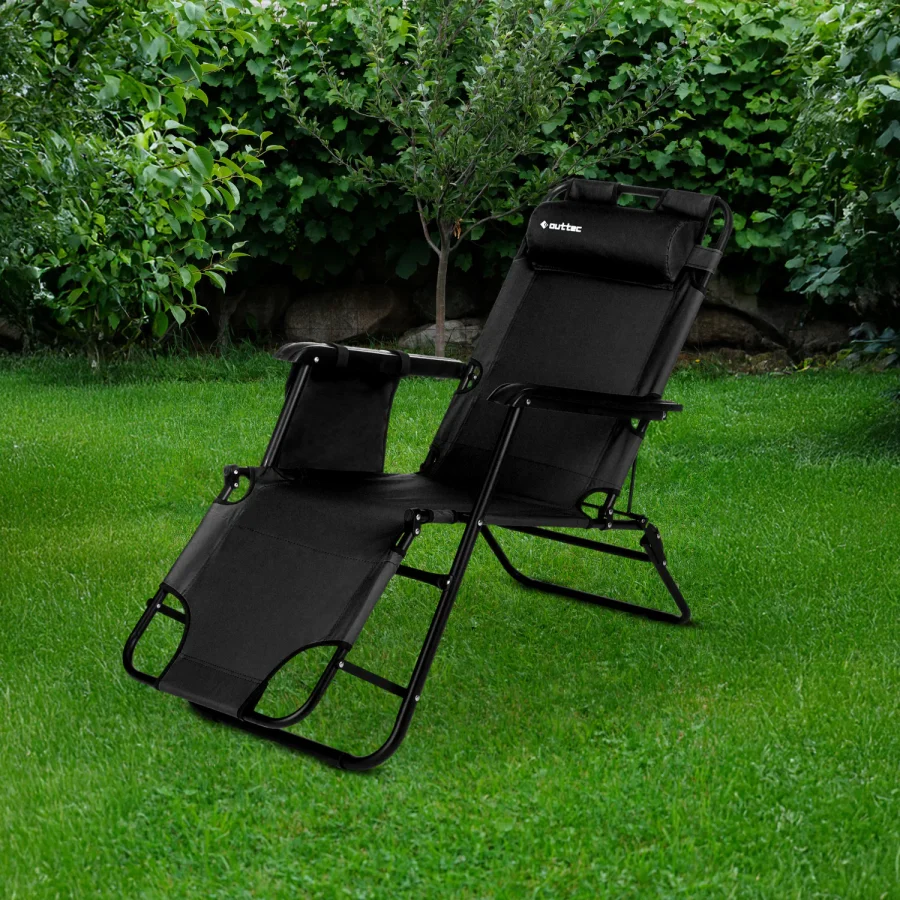 Sun Comfort 2-i-1 sammenleggbar hage- og strandstol – Luverno – bilde 5 av 5