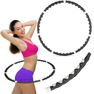 Sammenleggbar Hulabøyle Med Massasjeapparat 100 Cm Gymtek