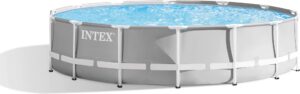 Prism Frame Pool 427x107 cm Med 12V Intex Pumpe