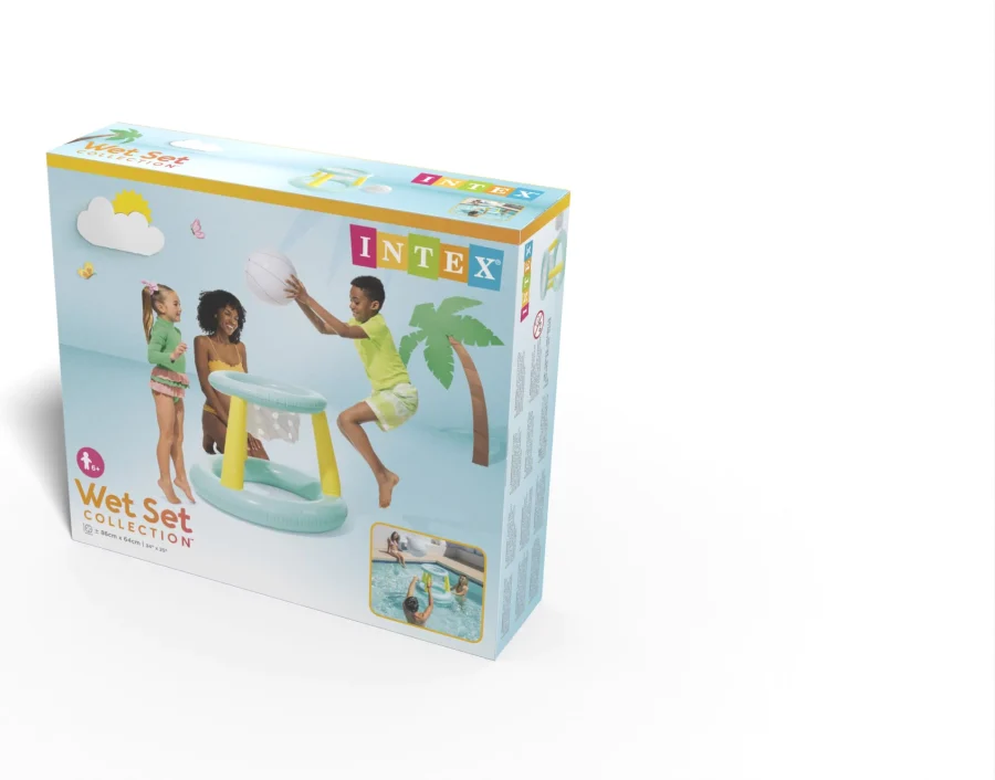 Flytekurv med ball 86 × 64 cm – Intex – bilde 4 av 5