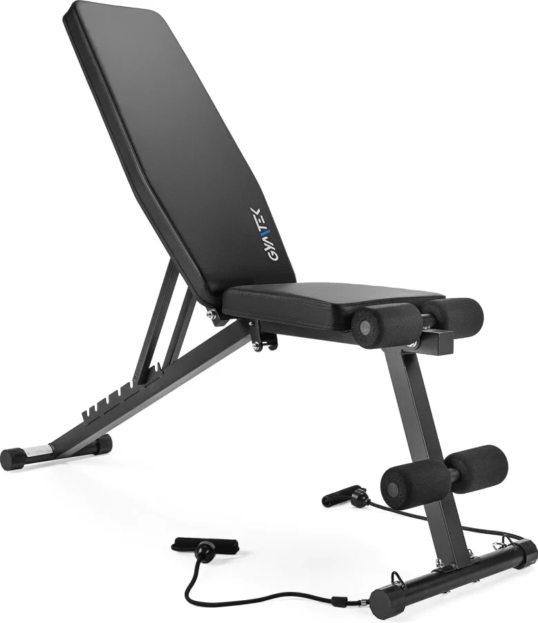 Sammenleggbar treningsbenk Xl400 – Gymtek – bilde 5 av 5