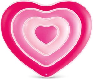 Intex Heart Luftmadrass 155x135x25 cm