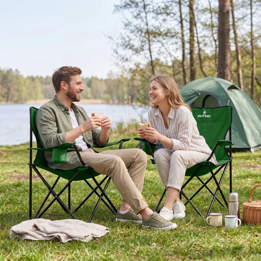 Sammenleggbar campingstol Explorer – Outtec – bilde 4 av 5