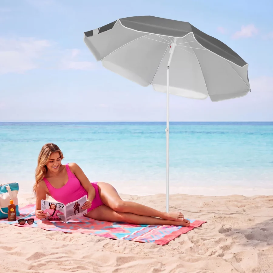 Ombra sammenleggbar strandparasoll 160 cm – Luverno – bilde 5 av 5