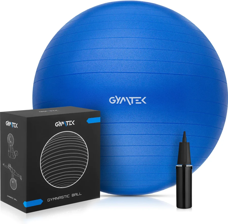 Treningsball 65 cm + pumpe – Gymtek – bilde 2 av 5